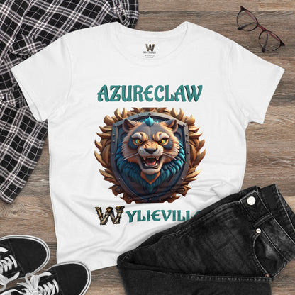 Wylieville After Dark: AzureClaw Midweight Cotton Tee