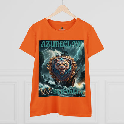 Wylieville After Dark: AzureClaw Cove Midweight Cotton Tee