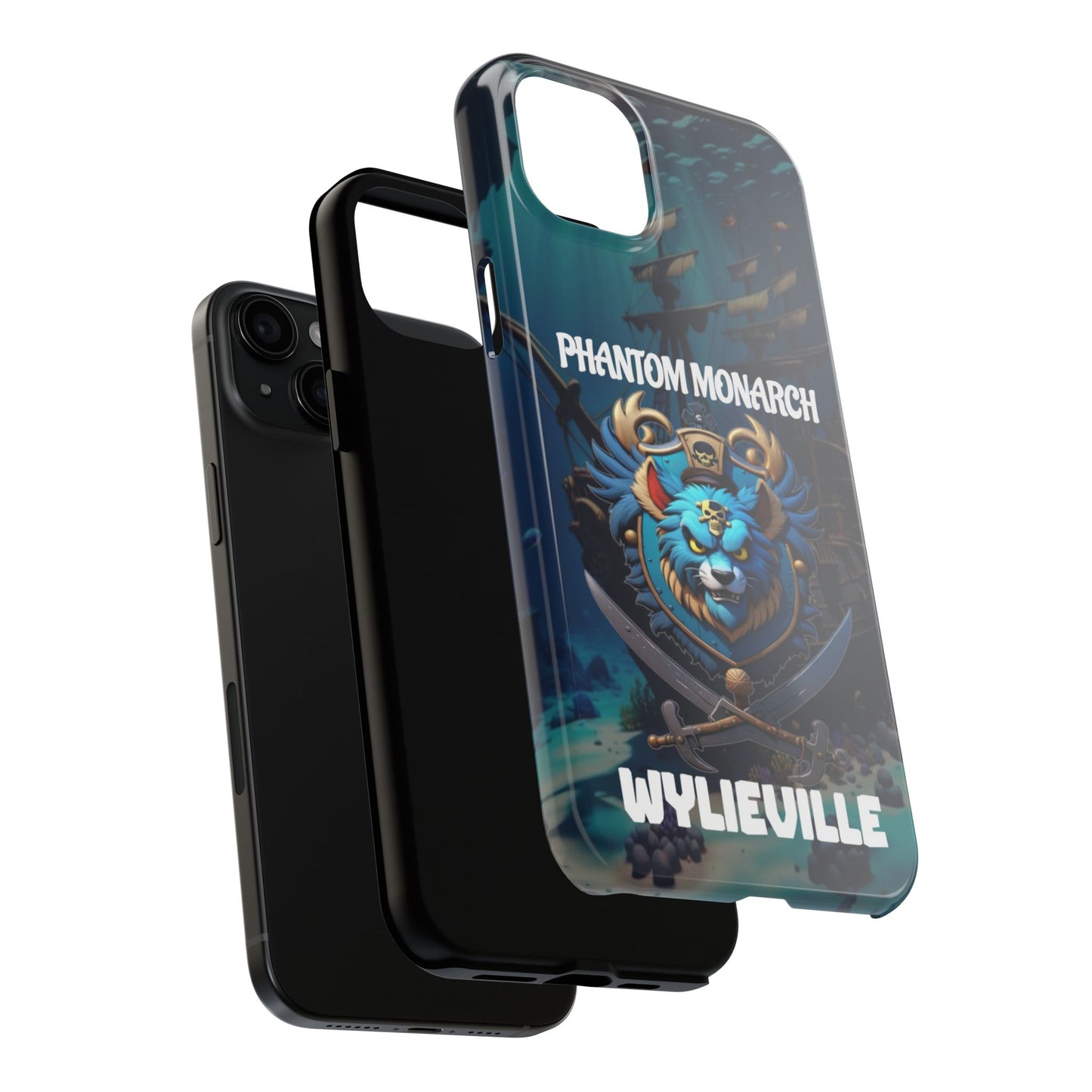 Wylieville After Dark: Phantom Monarch Tough iPhone 15 Plus Case