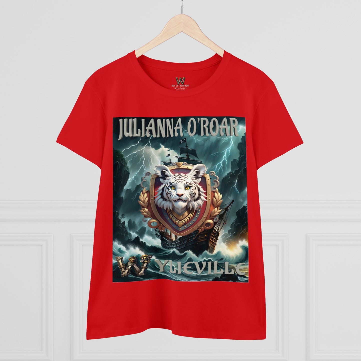 Wylieville After Dark: Julianna O'Roar Cove Midweight Cotton Tee