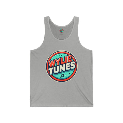 Wylie Tunes: Retro Unisex Jersey Tank