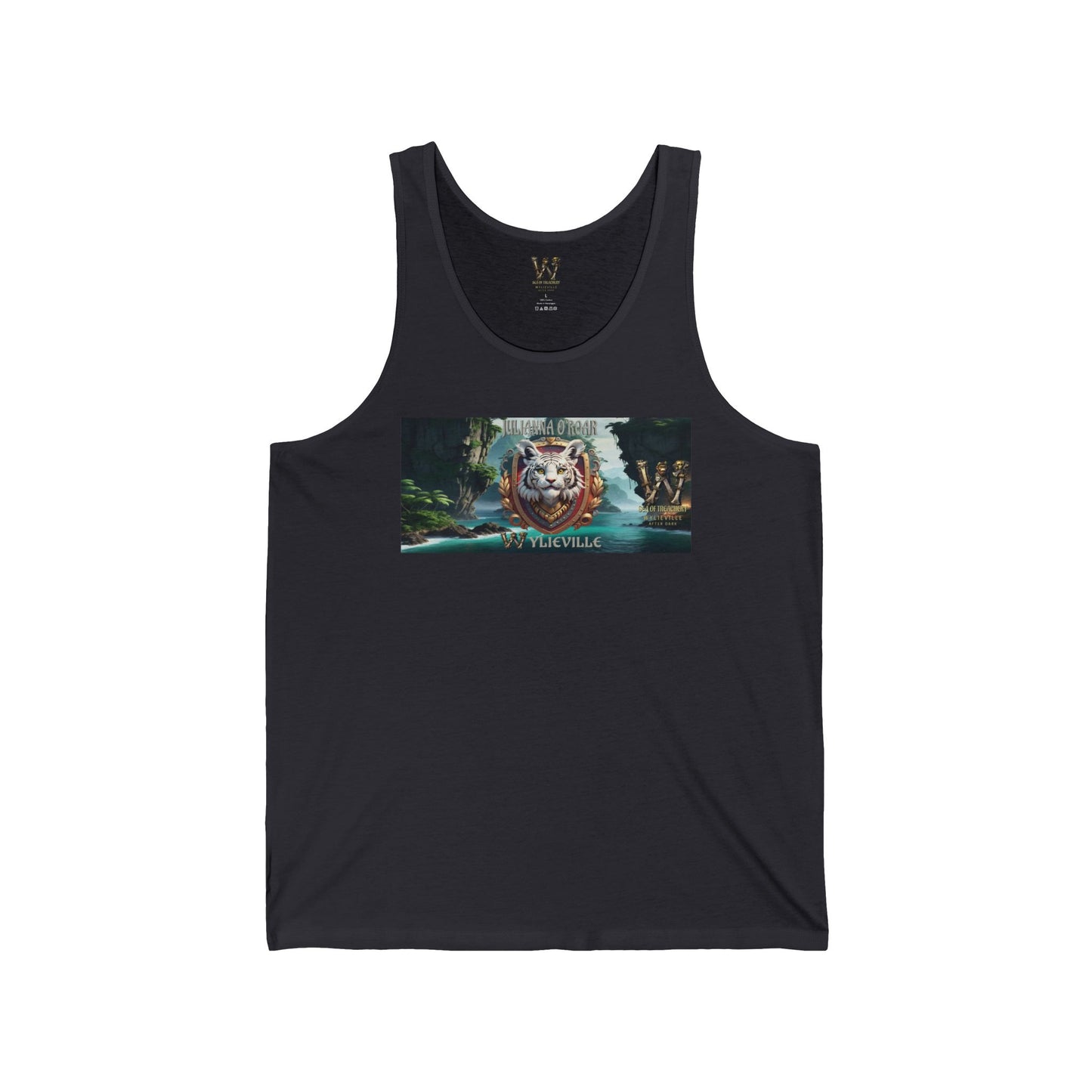 Wylieville After Dark: Julianna Day Cove Unisex Jersey Tank