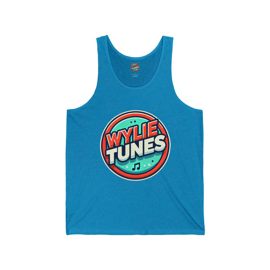 Wylie Tunes: Retro Unisex Jersey Tank