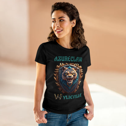 Wylieville After Dark: AzureClaw Midweight Cotton Tee