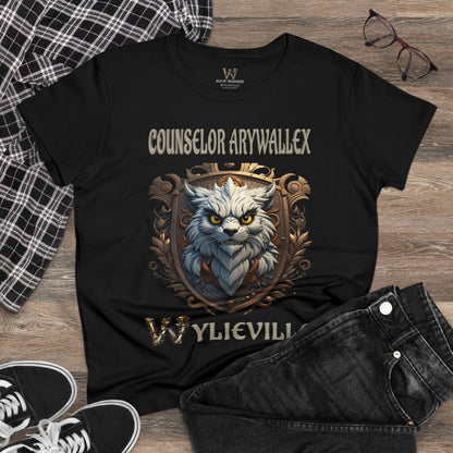 Wylieville After Dark: Counselor Arywallex Midweight Cotton Tee