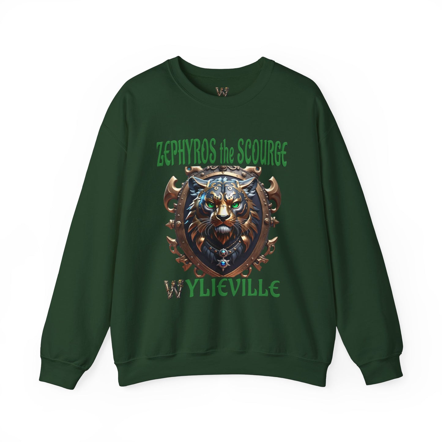 Wylieville After Dark: Sea of Treachery Zyphyros Heavy Blend Crewneck Sweatshirt