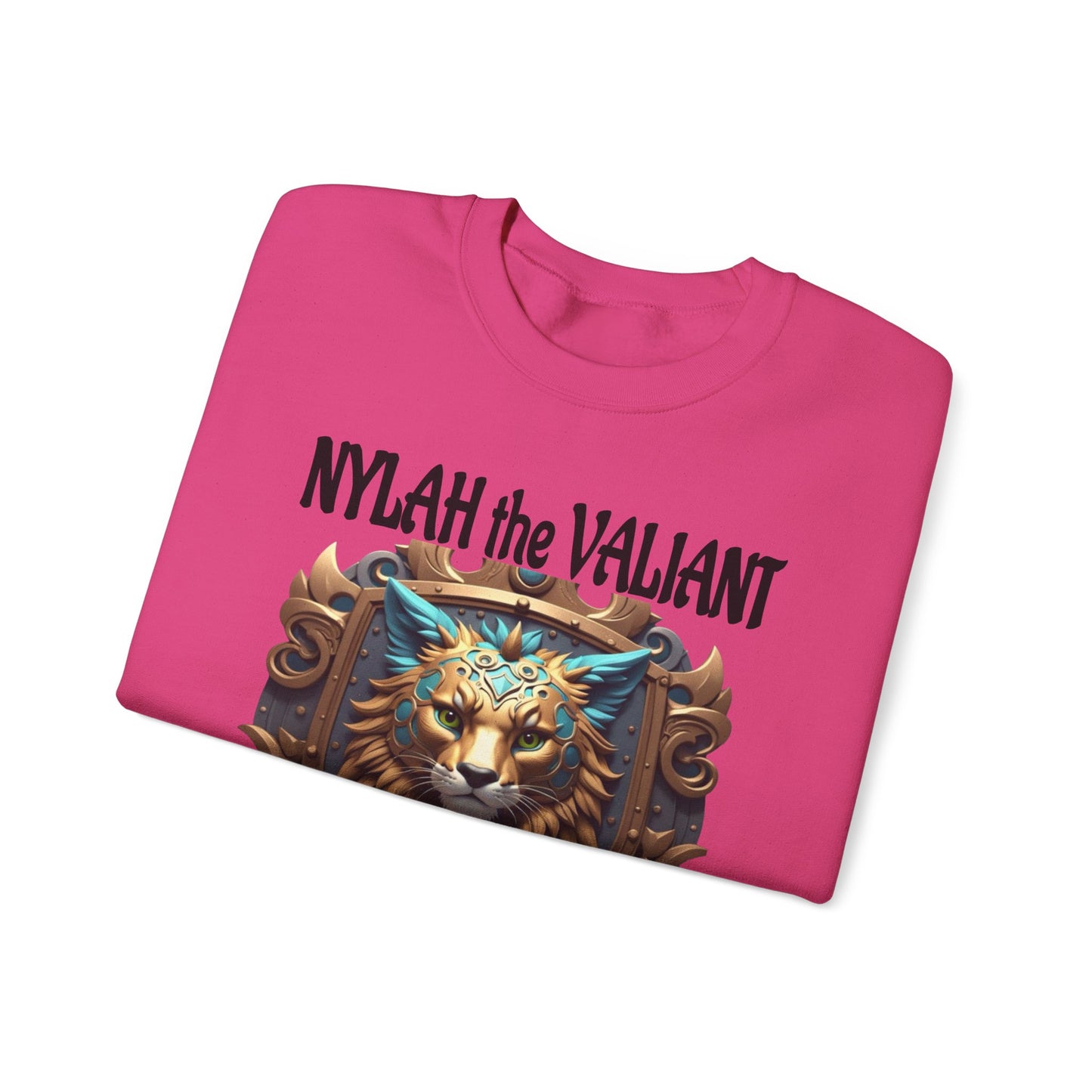 Wylieville After Dark: Nylah the Valiant  Heavy Blend Crewneck Sweatshirt