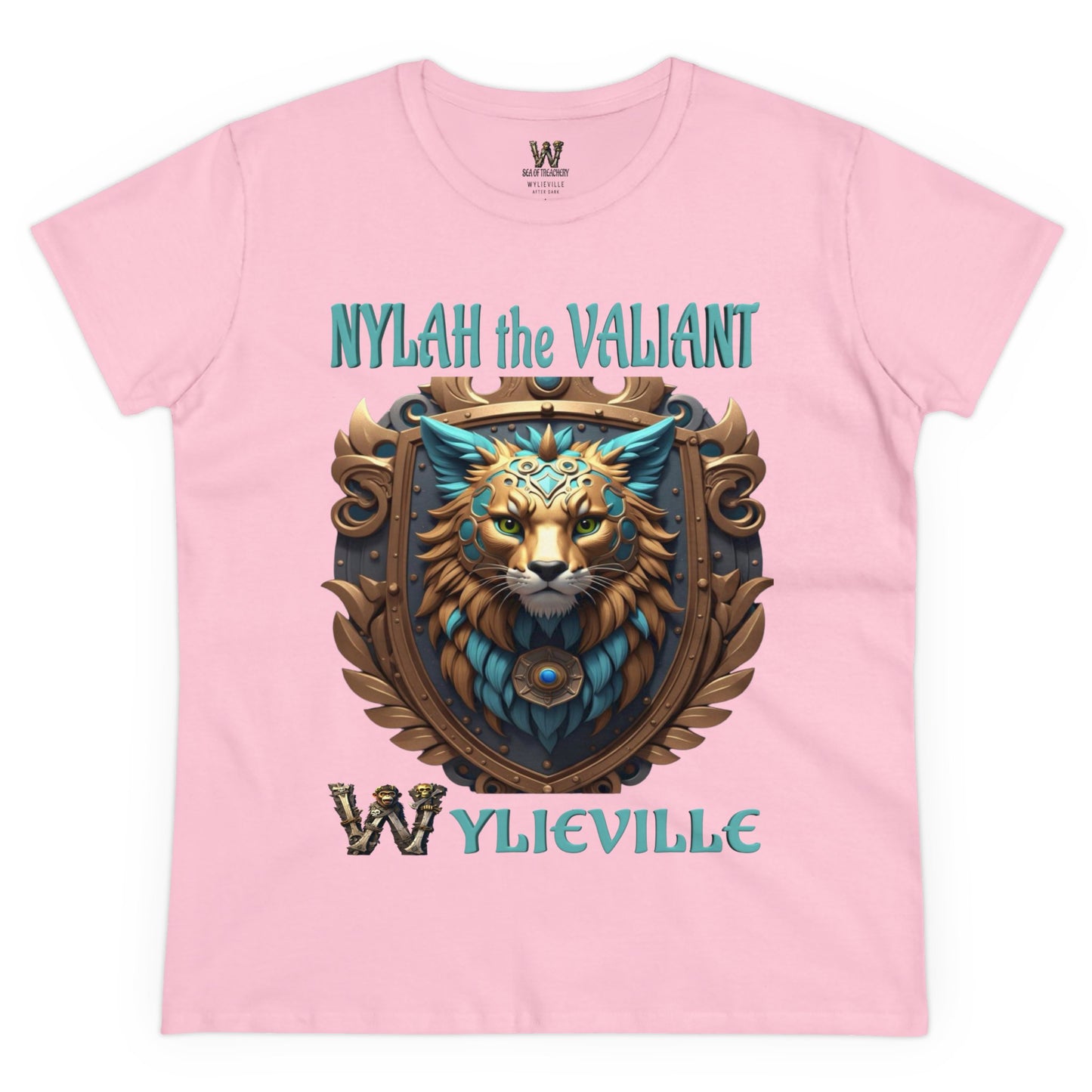 Wylieville After Dark: Nylah the Valiant Midweight Cotton Tee