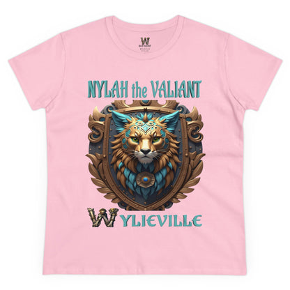 Wylieville After Dark: Nylah the Valiant Midweight Cotton Tee