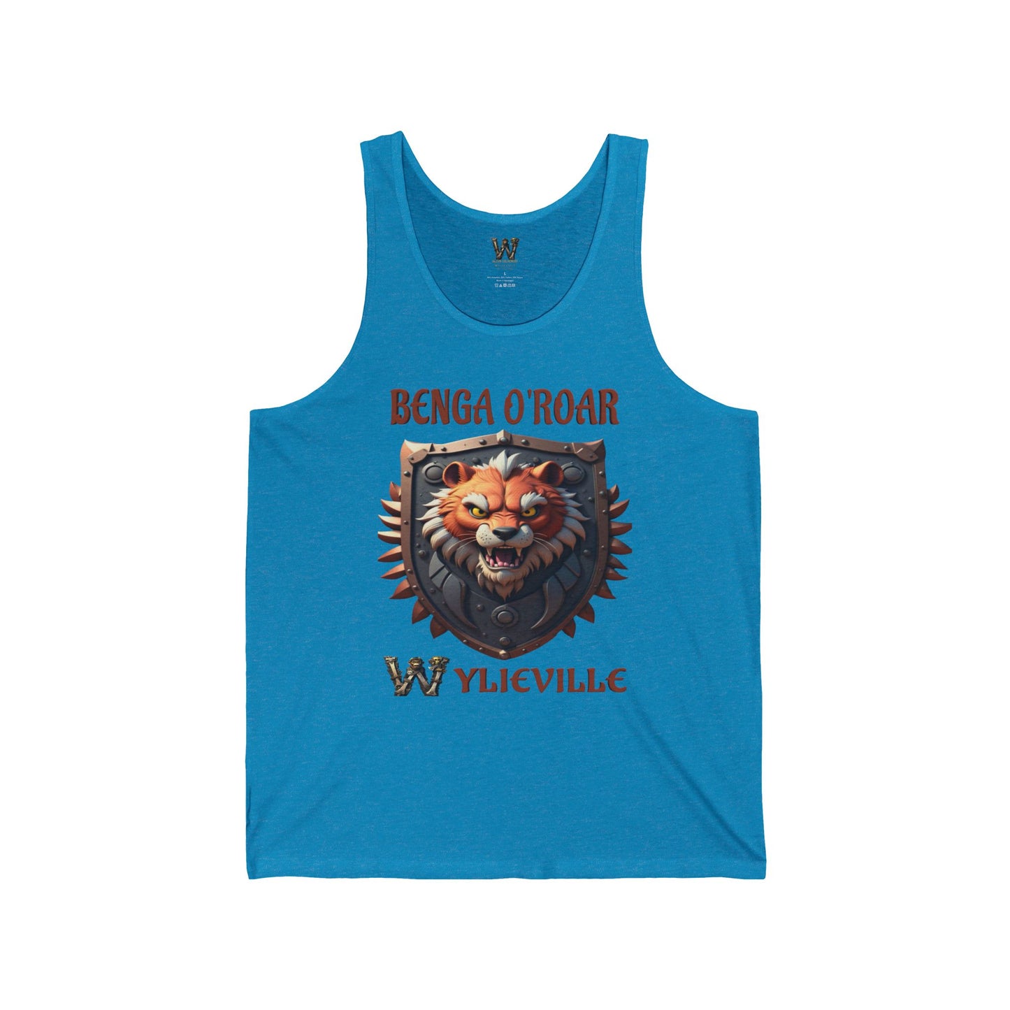 Wylieville After Dark: Benga O'Roar Unisex Jersey Tank