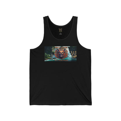 Wylieville After Dark: Onyx Storm Day Cove Unisex Jersey Tank