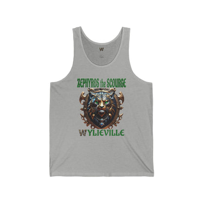 Wylieville After Dark: Sea of Treachery Zephyros Unisex Jersey Tank