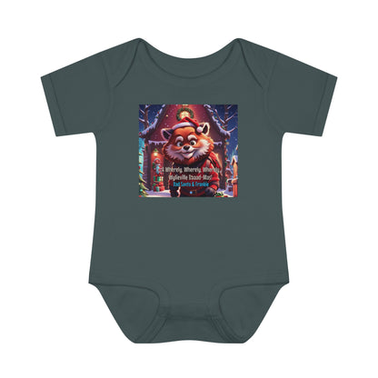 Wylieville: Bad Santa A Wherely Baaad - Mas!  Infant Baby Rib Bodysuit