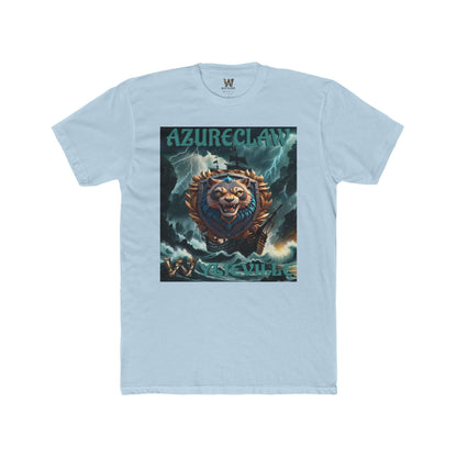 Wylieville After Dark: AzureClaw Cove Cotton Crew Tee