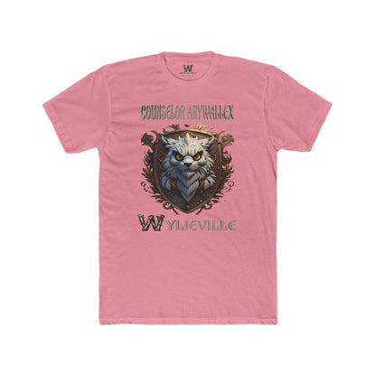 Wylieville After Dark: Counselor Arywallex Unisex Cotton Crew Tee