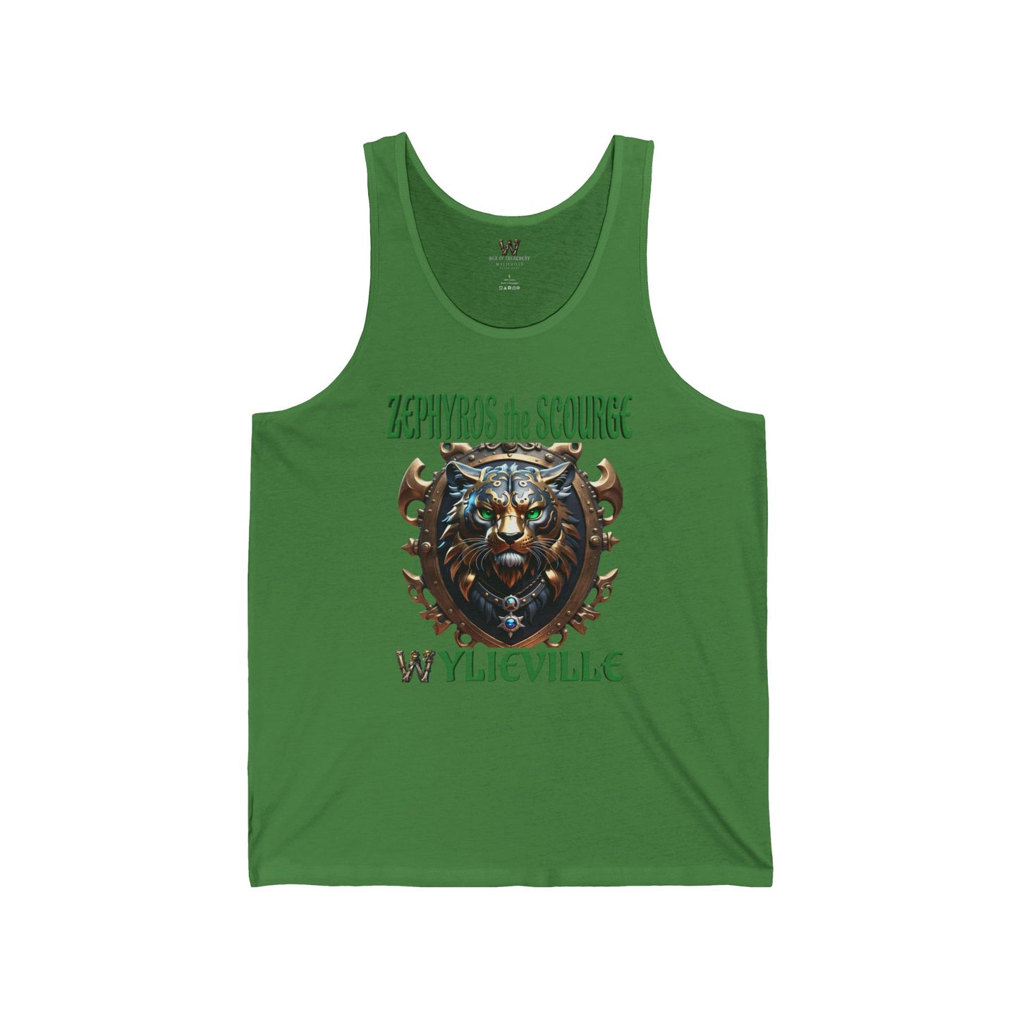 Wylieville After Dark: Sea of Treachery Zephyros Unisex Jersey Tank