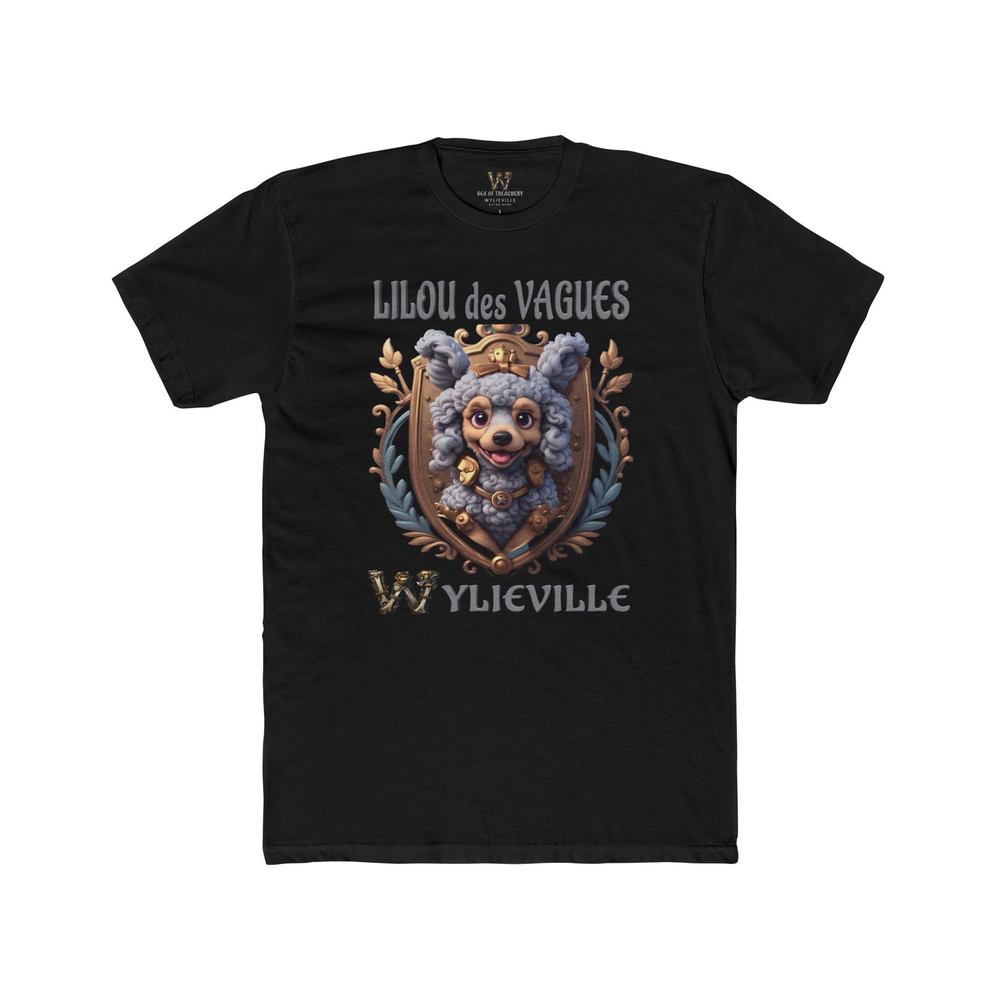 Wylieville After Dark: Lilou des Vagues Cotton Crew Tee