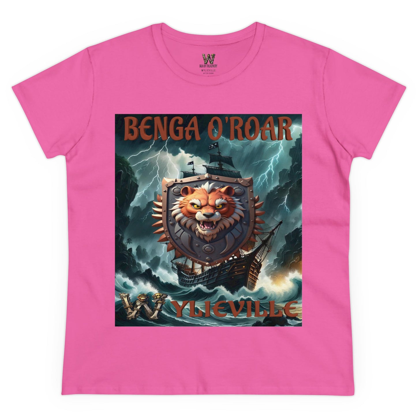 Wylieville After Dark: Benga O'Roar Cove Midweight Cotton Tee