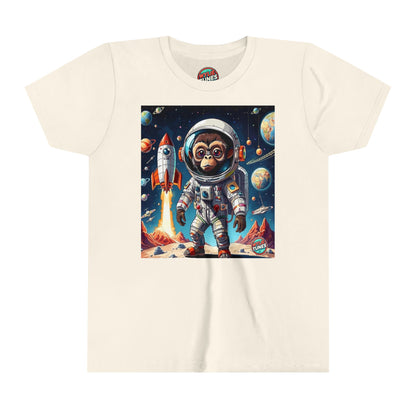 Wylie Tunes: Rocket Illustration Youth Short Sleeve Tee