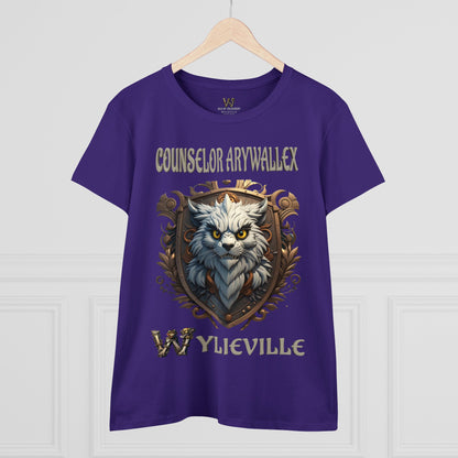 Wylieville After Dark: Counselor Arywallex Midweight Cotton Tee