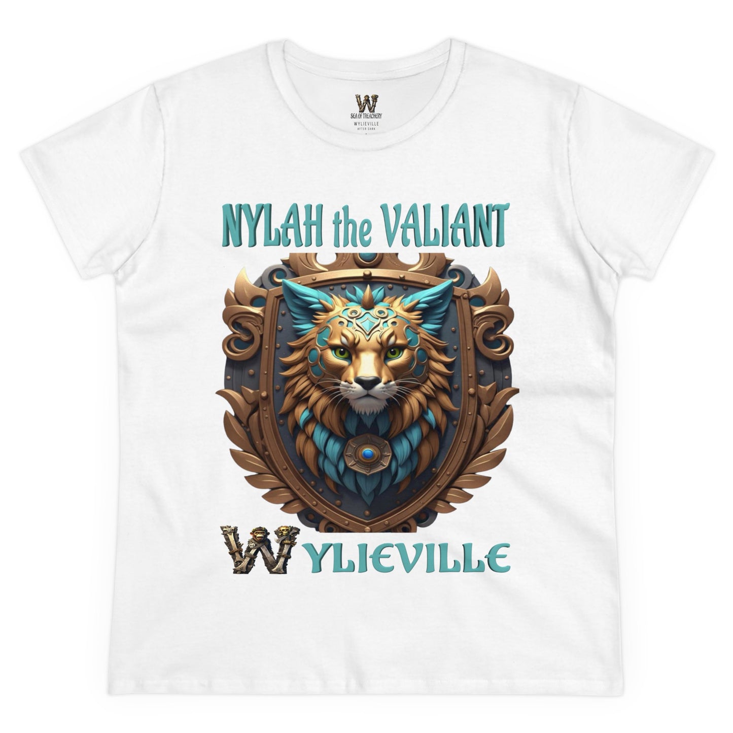 Wylieville After Dark: Nylah the Valiant Midweight Cotton Tee