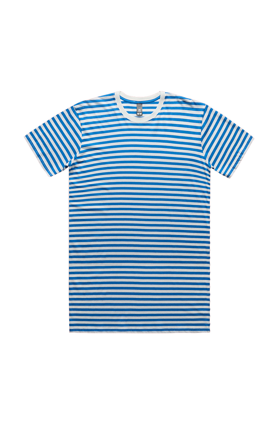 Wylieville After Dark: Mid Blue Stripe Tee