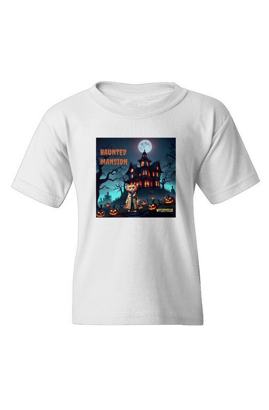 Wylieville: Haunted Mansion Heavy Cotton Youth T-Shirt