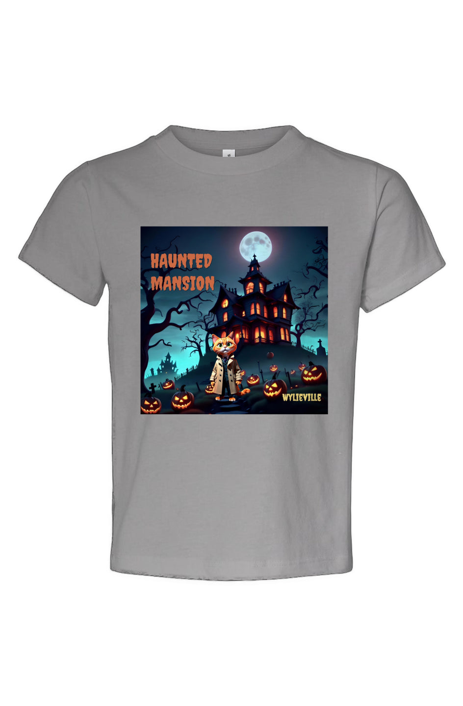 Wylieville: Haunted Mansion Toddler Jersey Tee