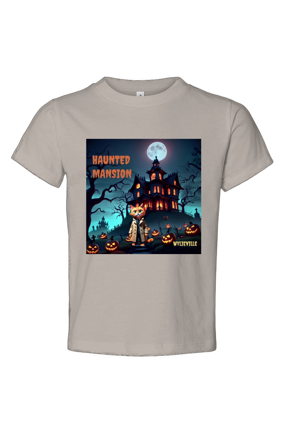 Wylieville: Haunted Mansion Toddler Jersey Tee