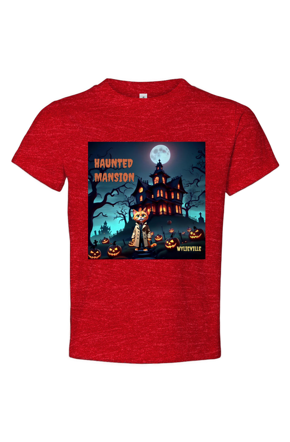 Wylieville: Haunted Mansion Toddler Jersey Tee