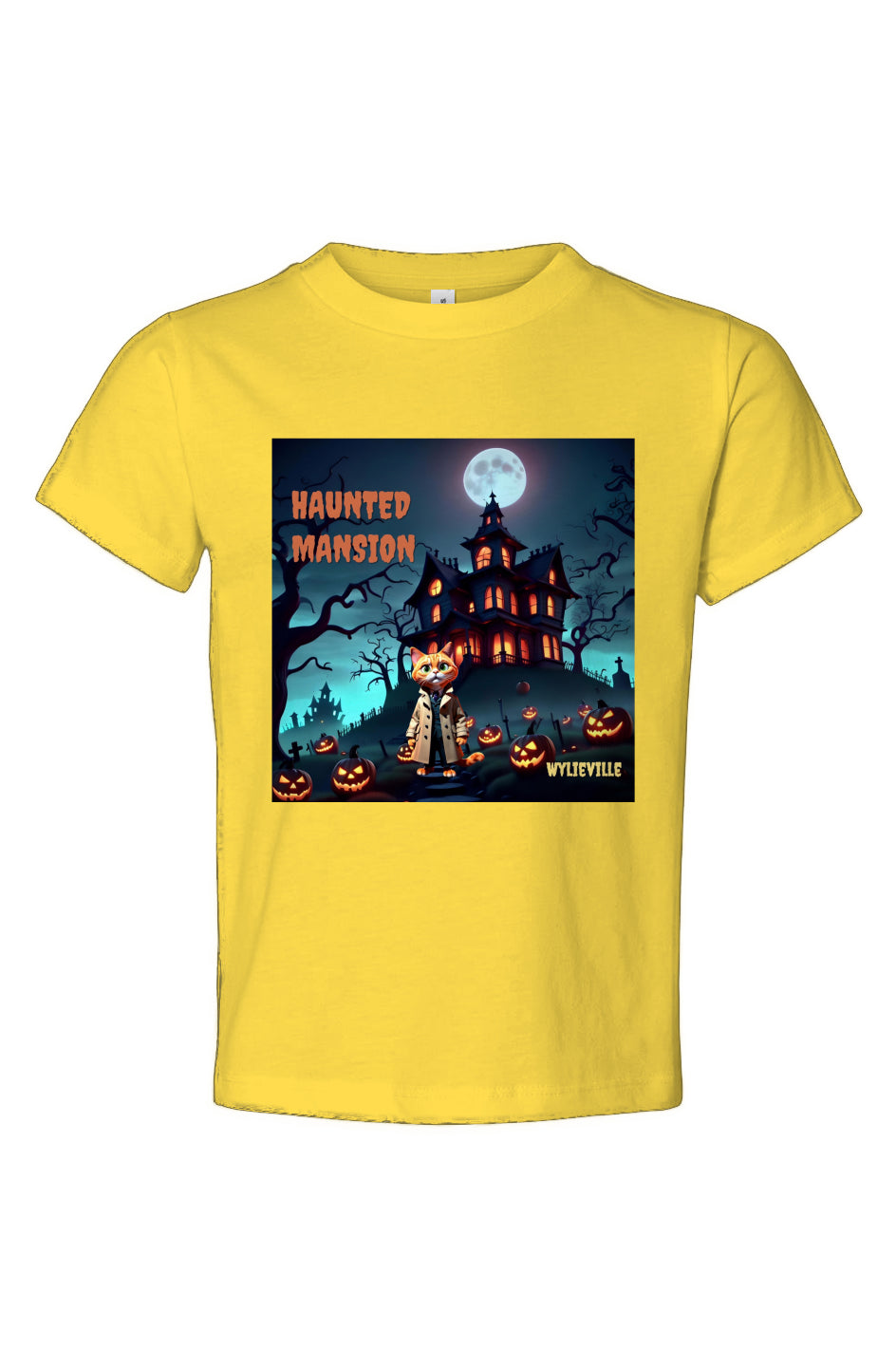 Wylieville: Haunted Mansion Toddler Jersey Tee