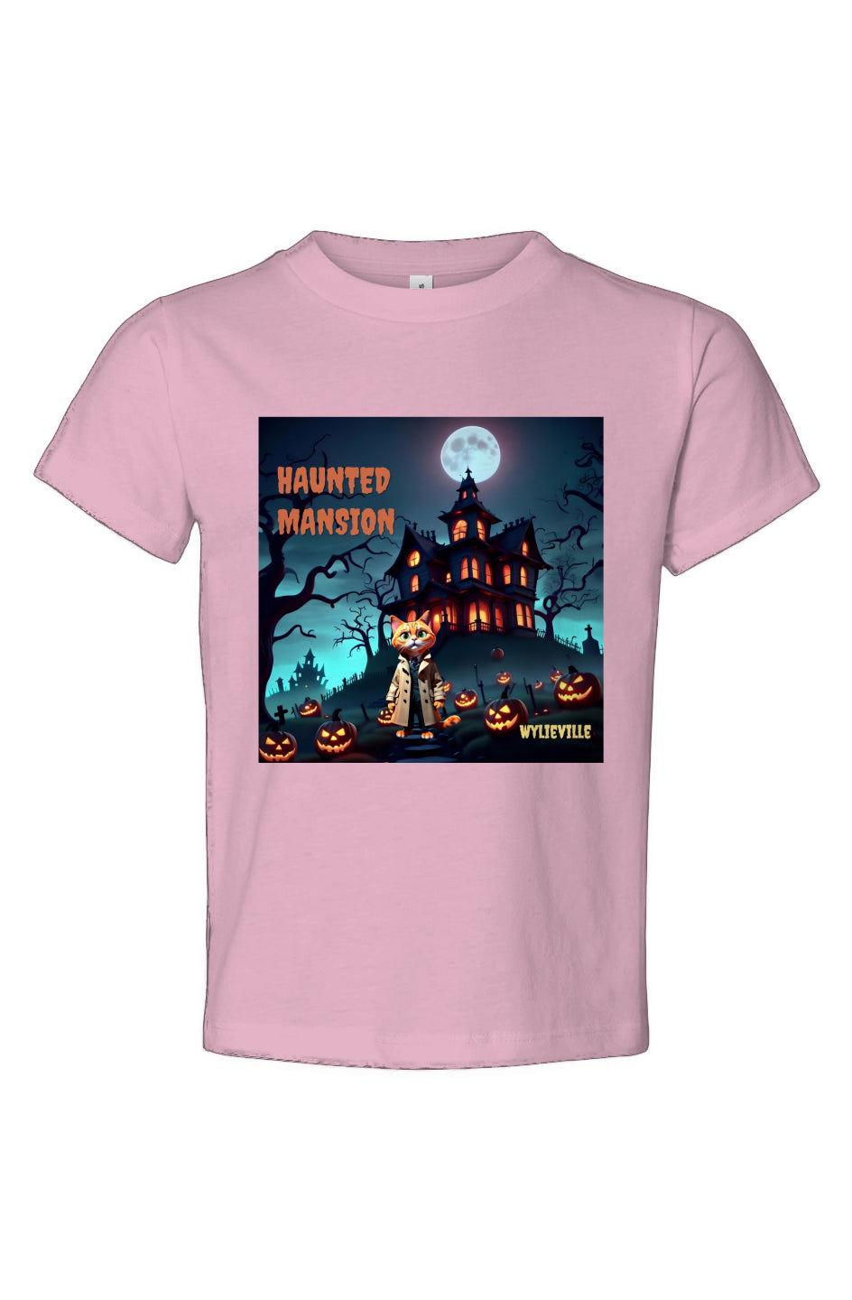 Wylieville: Haunted Mansion Toddler Jersey Tee