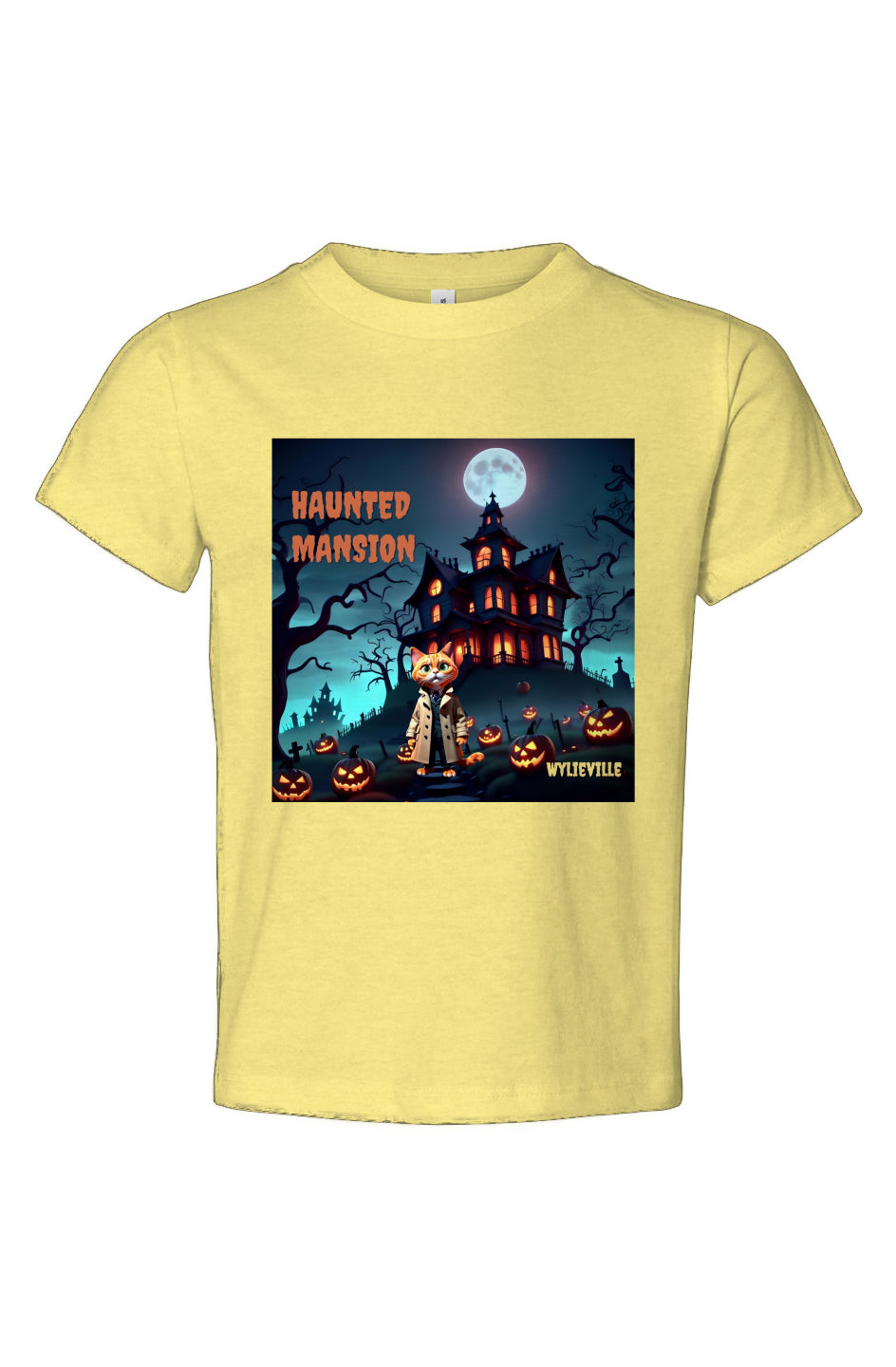 Wylieville: Haunted Mansion Toddler Jersey Tee