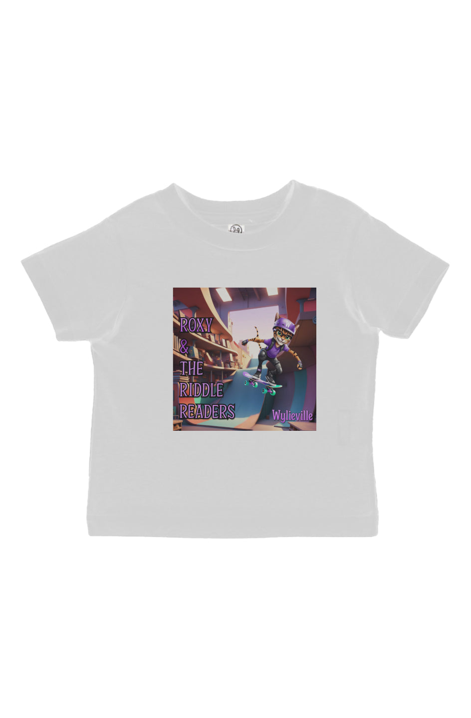 Wylieville: Roxy & The Riddle Readers Infant Fine Jersey Tee