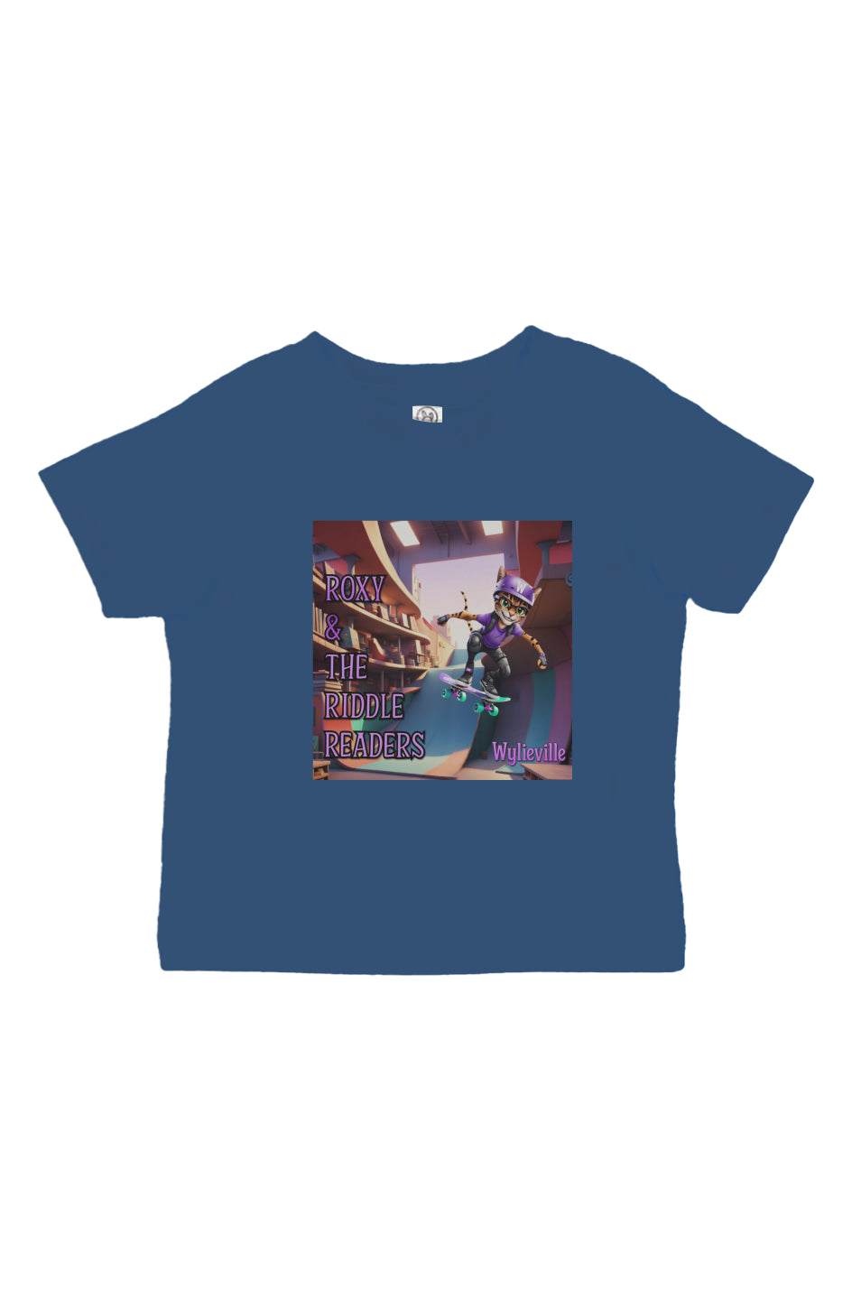 Wylieville: Roxy & The Riddle Readers Infant Fine Jersey Tee