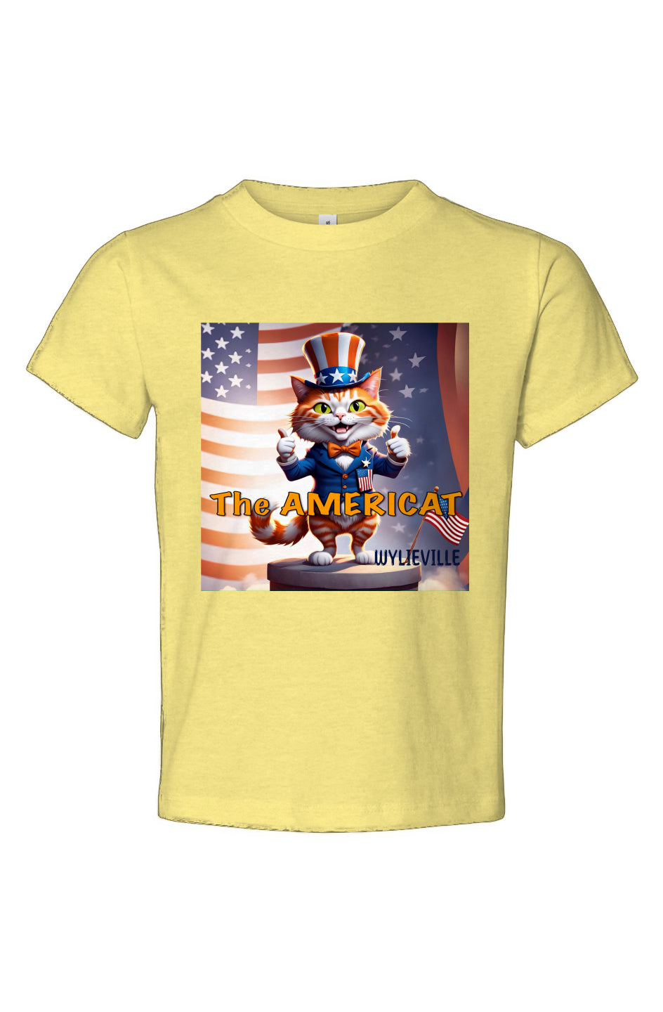 Wylieville: The Americat Toddler Jersey Tee