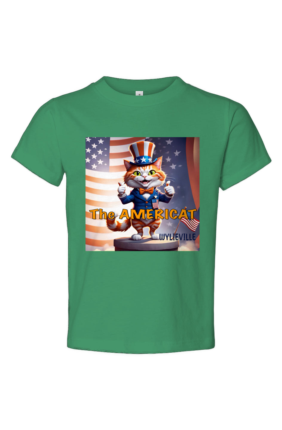 Wylieville: The Americat Toddler Jersey Tee