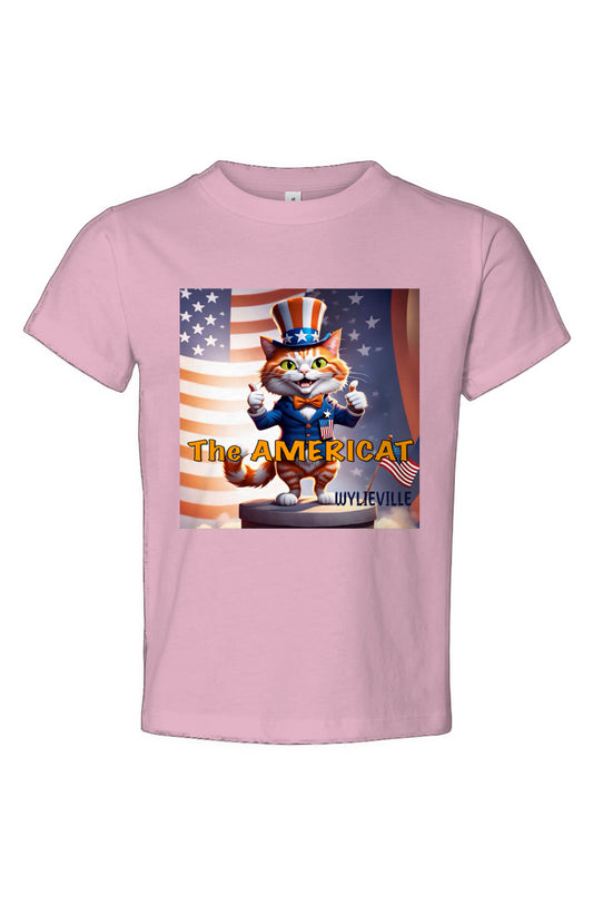 Wylieville: The Americat Toddler Jersey Tee