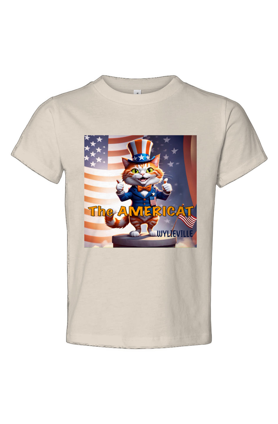 Wylieville: The Americat Toddler Jersey Tee