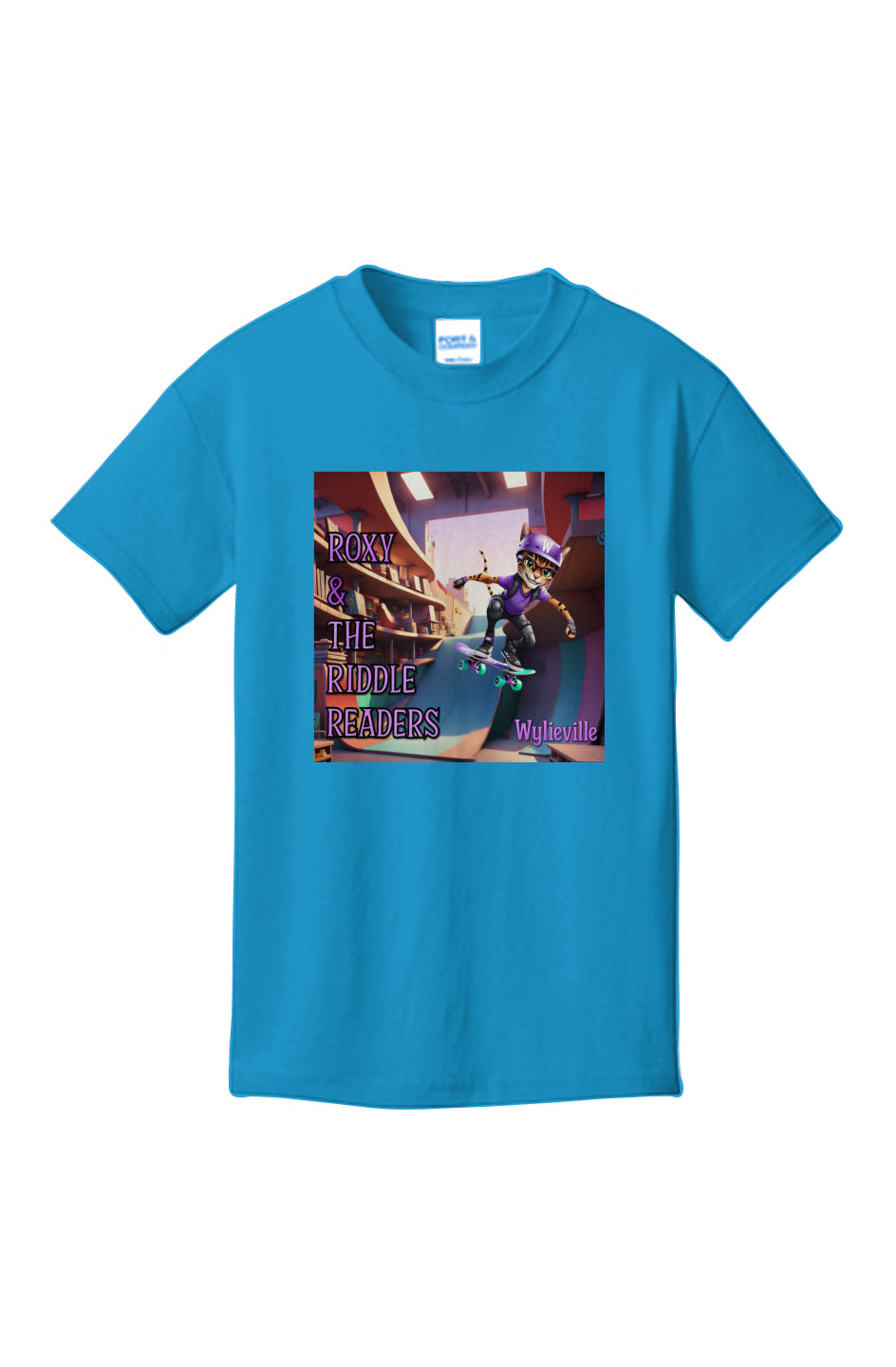 Wylieville: Roxy & The Riddle Readers Youth Core Cotton Tee