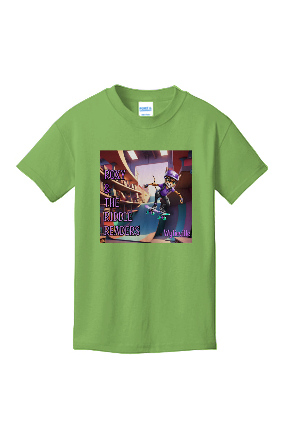 Wylieville: Roxy & The Riddle Readers Youth Core Cotton Tee