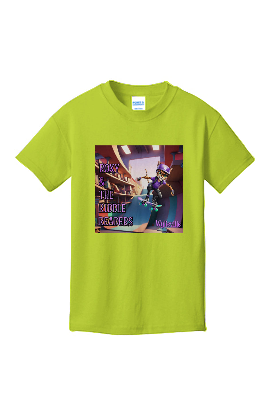 Wylieville: Roxy & The Riddle Readers Youth Core Cotton Tee