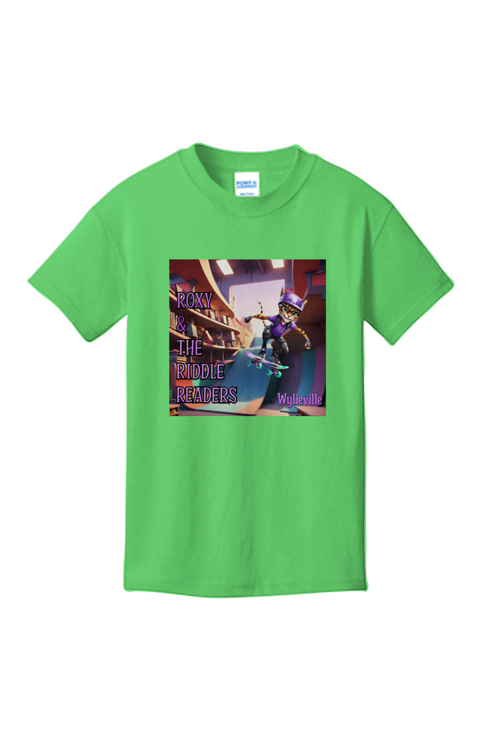 Wylieville: Roxy & The Riddle Readers Youth Core Cotton Tee