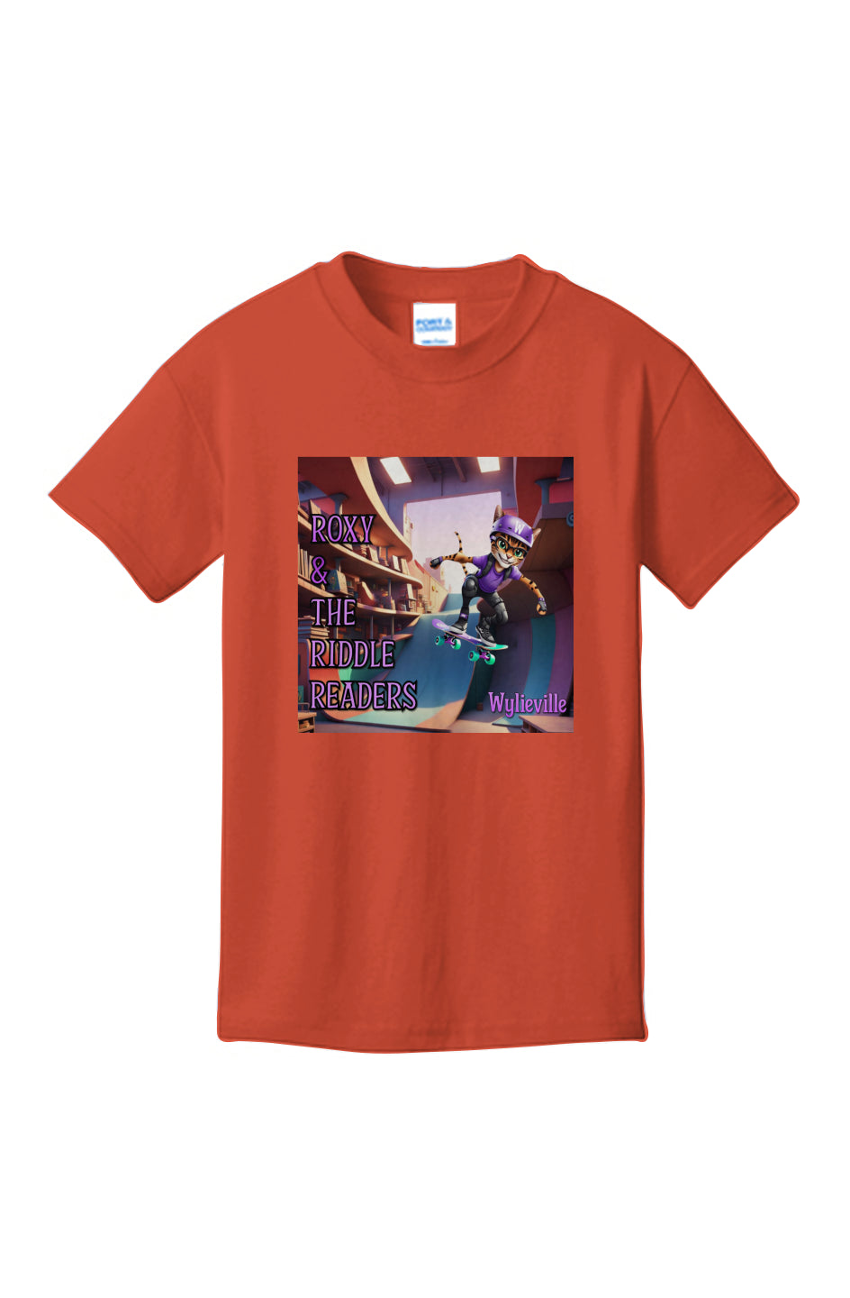 Wylieville: Roxy & The Riddle Readers Youth Core Cotton Tee