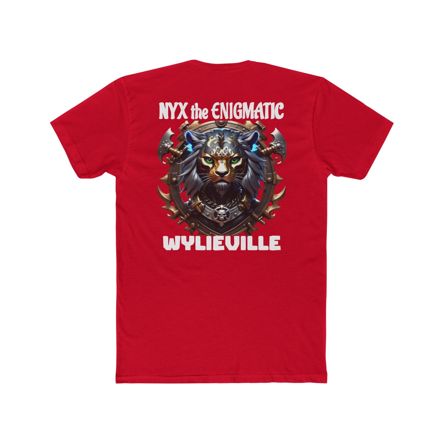 Wylieville After Dark: Sea of Treachery Nyx the Enigmatic Unisex Cotton Crew Tee