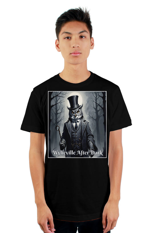 Wylieville After Dark: 1845 Museum men's t-shirt