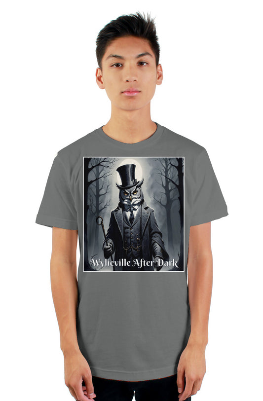 Wylieville After Dark: 1845 Museum men's t-shirt