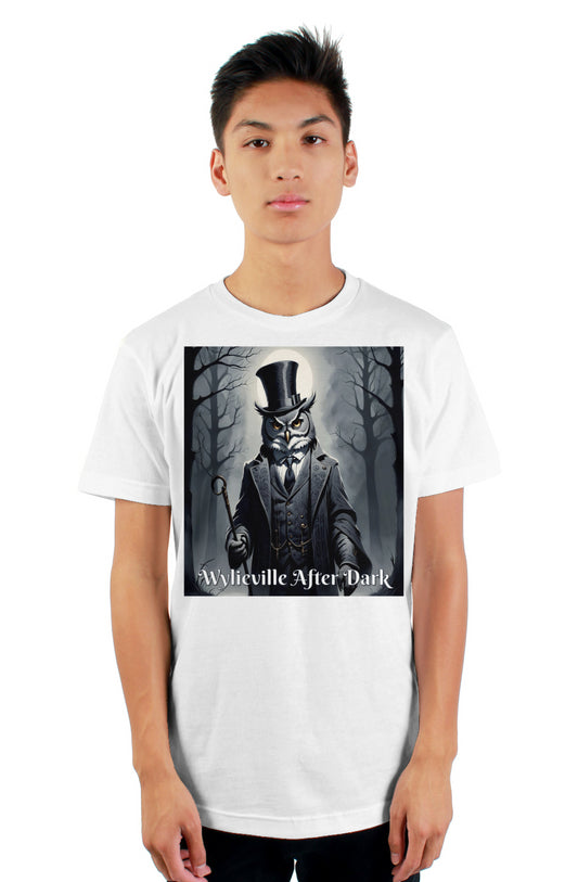 Wylieville After Dark: 1845 Museum men's t-shirt