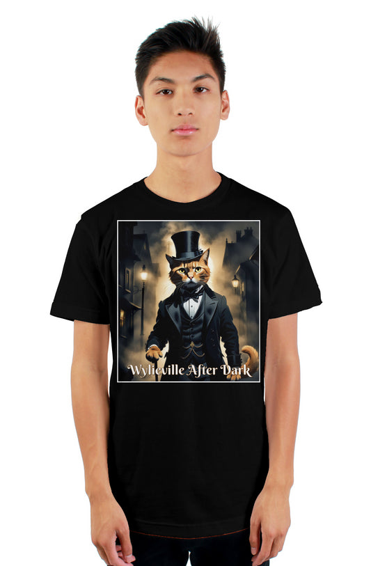 Wylieville After Dark: 1845 Museum men's t-shirt