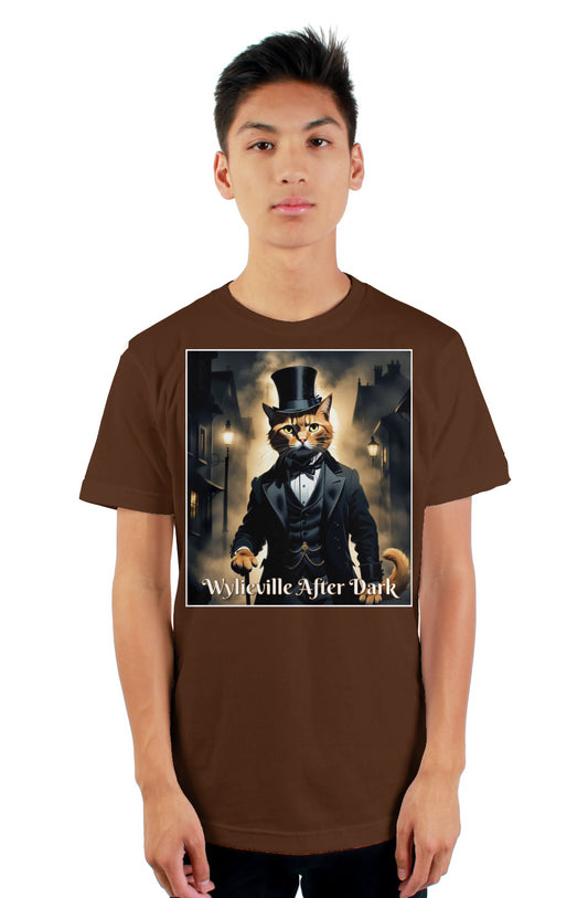 Wylieville After Dark: 1845 Museum men's t-shirt